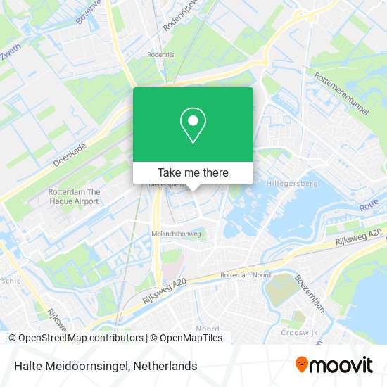 Halte Meidoornsingel map