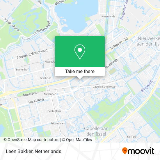 Leen Bakker map