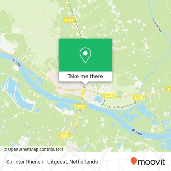 Sprinter Rhenen - Uitgeest map