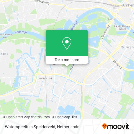 Waterspeeltuin Spelderveld map