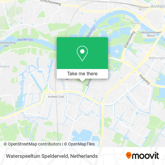 Waterspeeltuin Spelderveld map