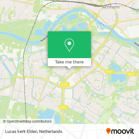 Lucas kerk Elden Karte