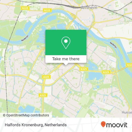 Halfords Kronenburg map