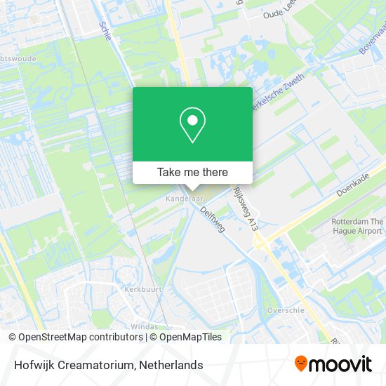 Hofwijk Creamatorium Karte