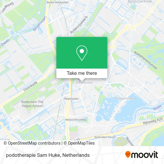podotherapie Sam Huke map