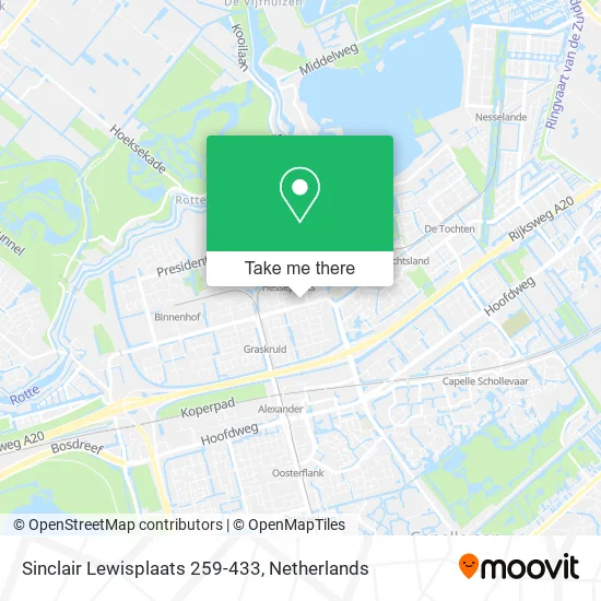 Sinclair Lewisplaats 259-433 map
