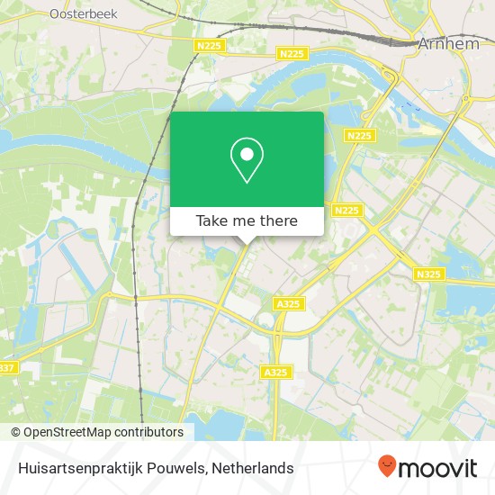 Huisartsenpraktijk Pouwels map