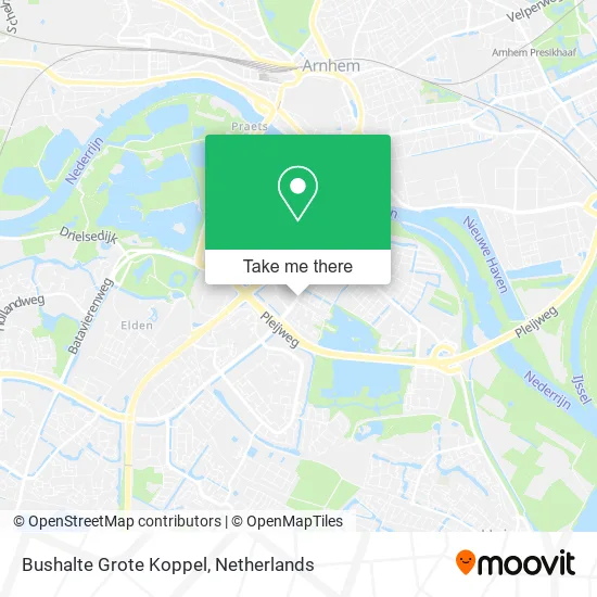 Bushalte Grote Koppel map
