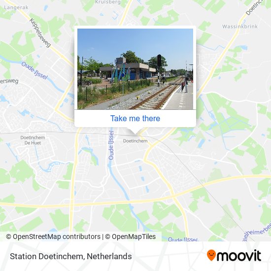 Station Doetinchem Karte