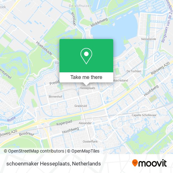 schoenmaker Hesseplaats map