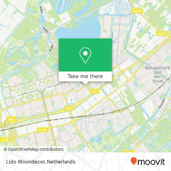 Lido Woondecor map