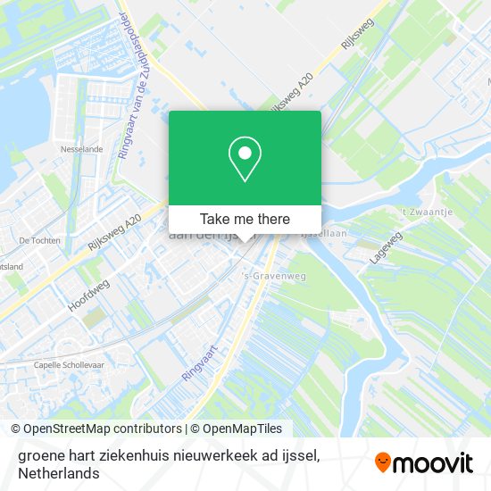 groene hart ziekenhuis nieuwerkeek ad ijssel map