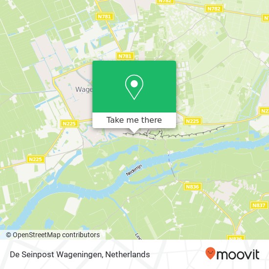 De Seinpost Wageningen map