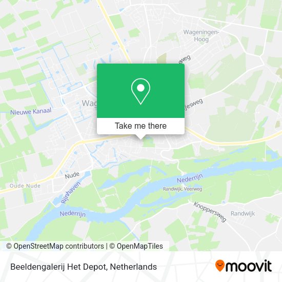 Beeldengalerij Het Depot map