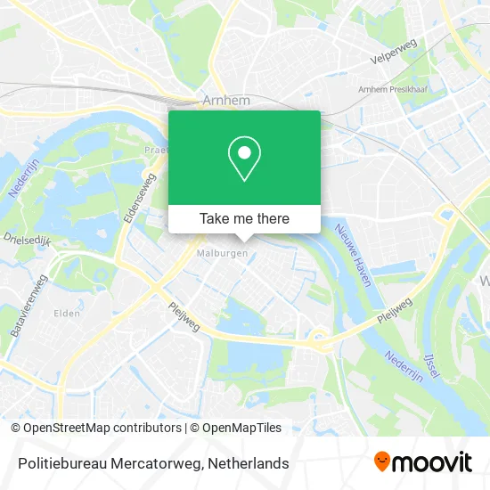 Politiebureau Mercatorweg map