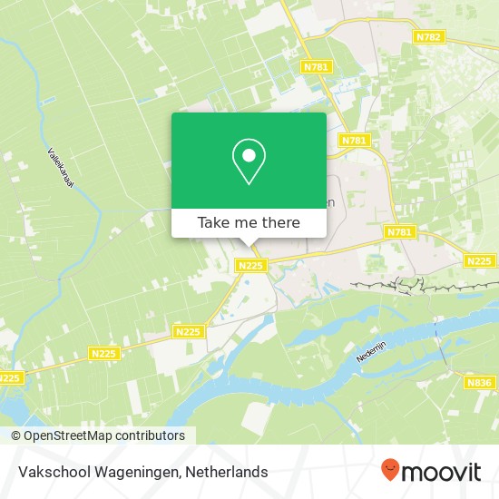 Vakschool Wageningen map