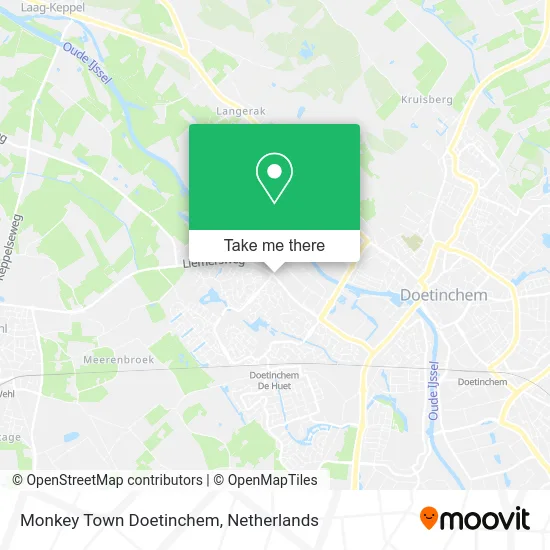 Monkey Town Doetinchem map