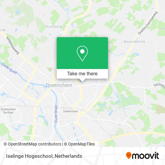 Iselinge Hogeschool map