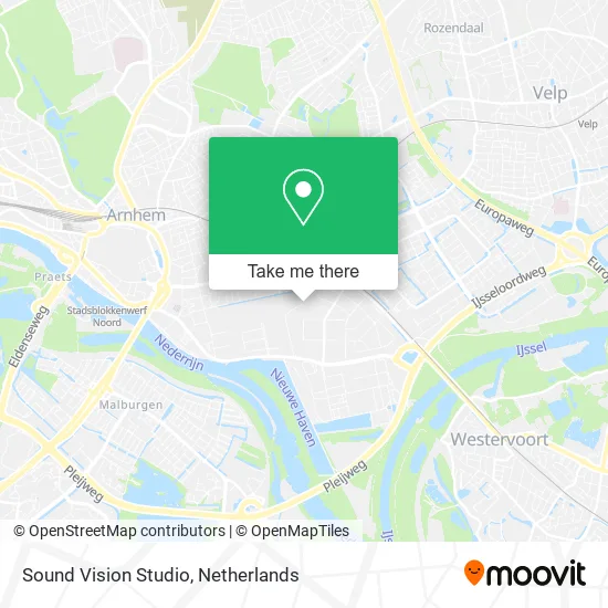 Sound Vision Studio map