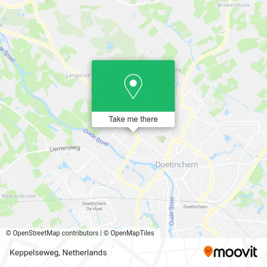 Keppelseweg map