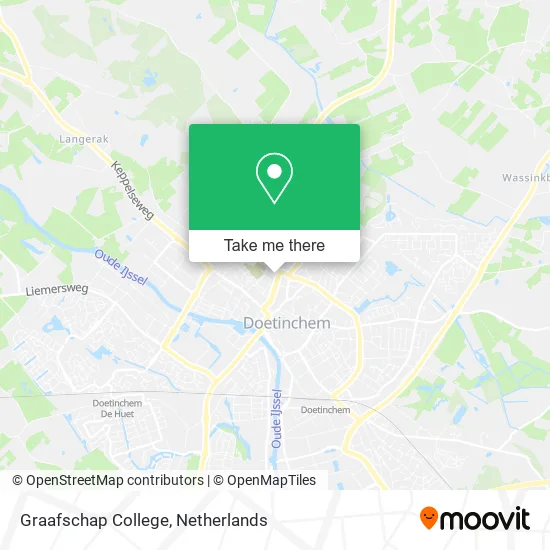 Graafschap College map