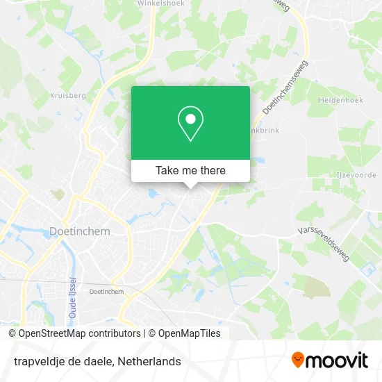 trapveldje de daele map