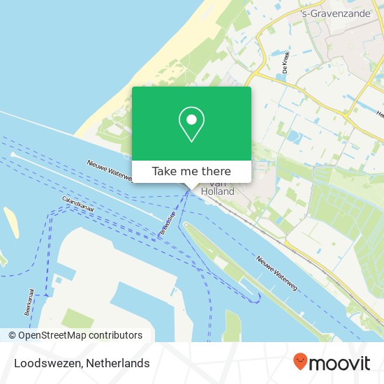 Loodswezen map