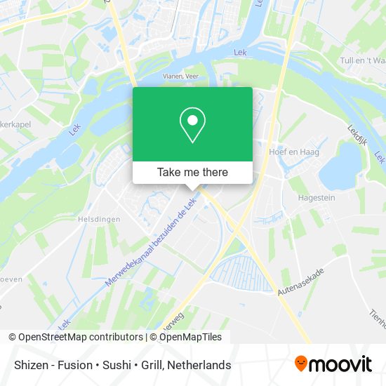 Shizen - Fusion • Sushi • Grill map