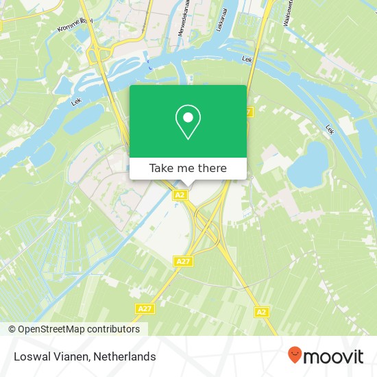 Loswal Vianen map