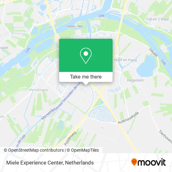 Miele Experience Center map