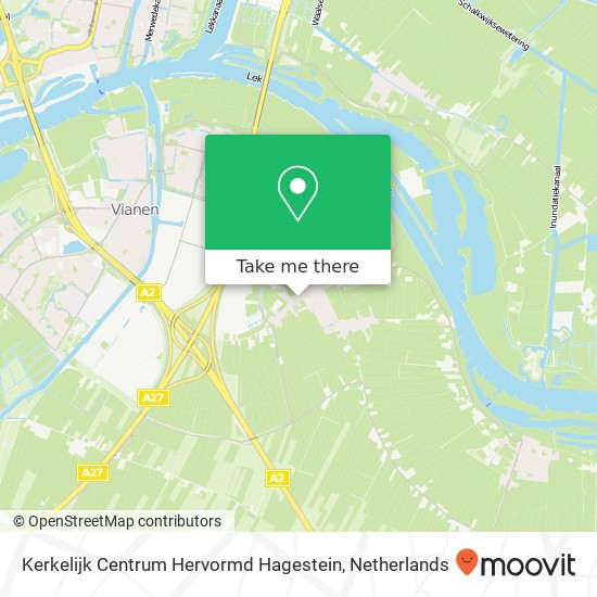 Kerkelijk Centrum Hervormd Hagestein map