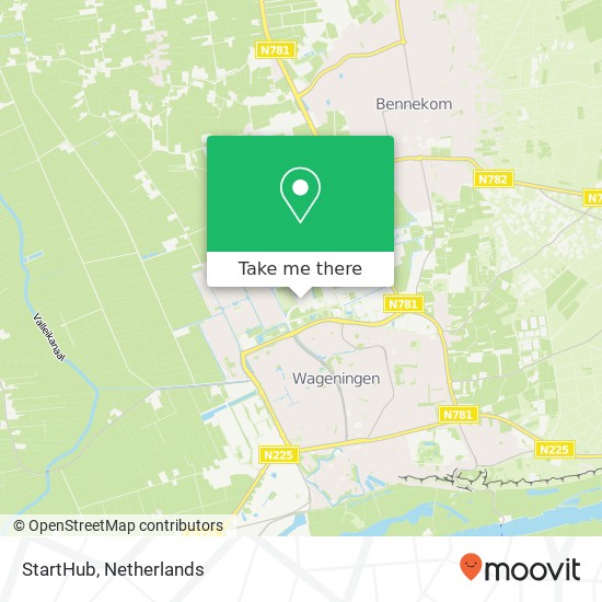 StartHub Karte