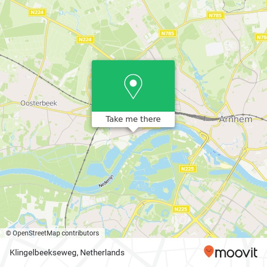 Klingelbeekseweg Karte