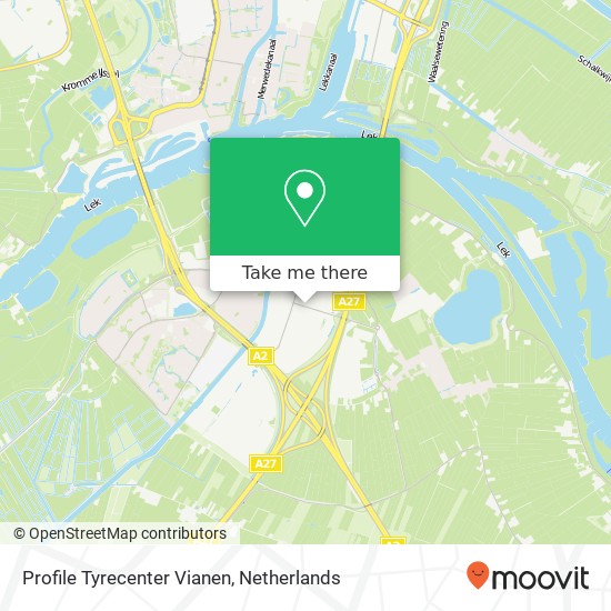 Profile Tyrecenter Vianen Karte