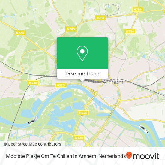 Mooiste Plekje Om Te Chillen In Arnhem Karte