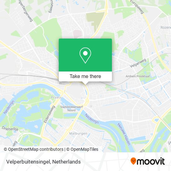 Velperbuitensingel map