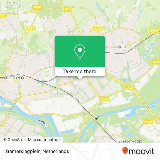 Gamerslagplein map