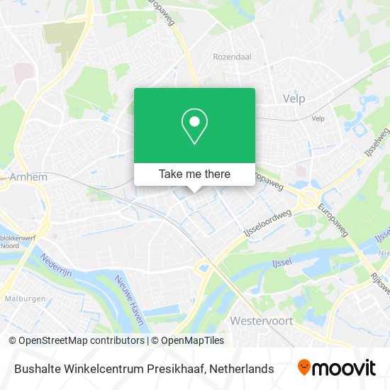 Ontwaken Wijzerplaat opleiding How to get to Bushalte Winkelcentrum Presikhaaf in Arnhem by Bus or Train?
