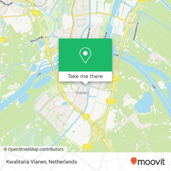 Kwalitaria Vianen map