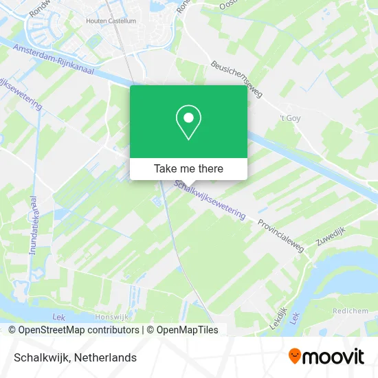 Schalkwijk map
