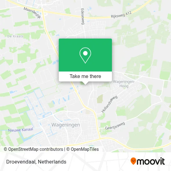 Droevendaal map