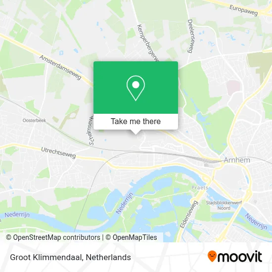 Groot Klimmendaal map