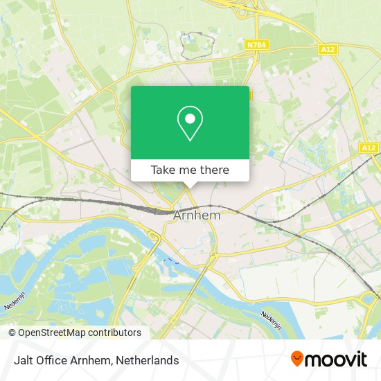 Jalt Office Arnhem map