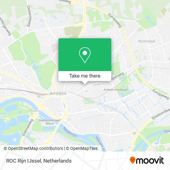 ROC Rijn IJssel map