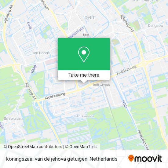 koningszaal van de jehova getuigen map