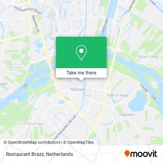 Restaurant Brazz map