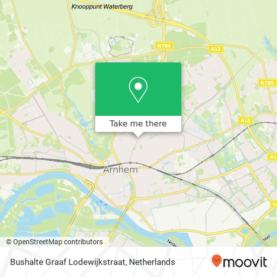Bushalte Graaf Lodewijkstraat Karte