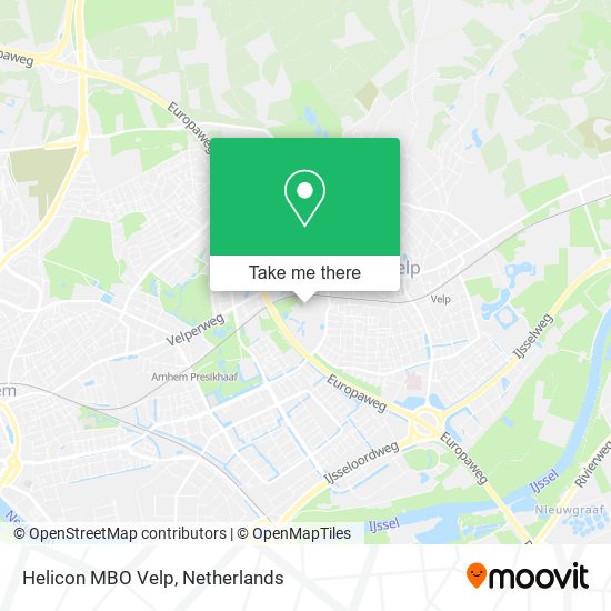 Helicon MBO Velp map