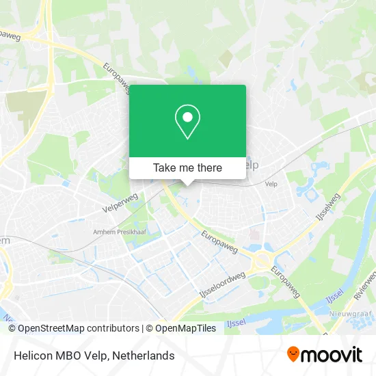 Helicon MBO Velp map