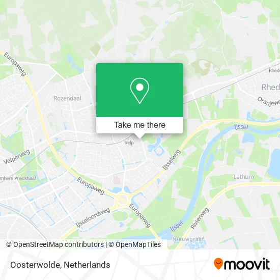Oosterwolde Karte